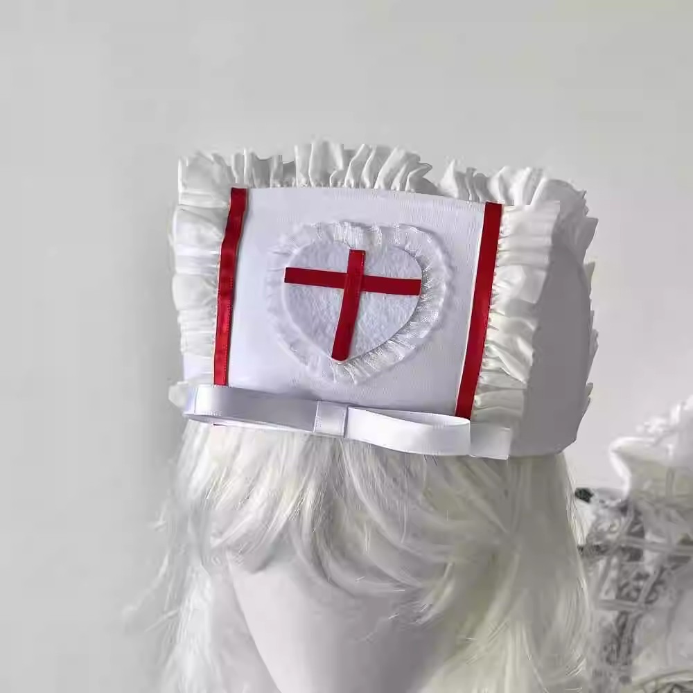 Gorro de enfermera para Cospla - Cosplay Prop Bow reseña y precio