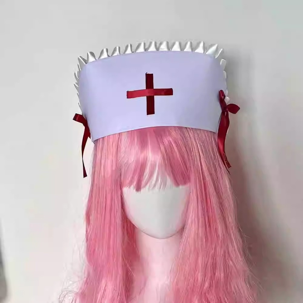 Gorro de enfermera para Cospla - Cosplay Prop Bow reseña y precio