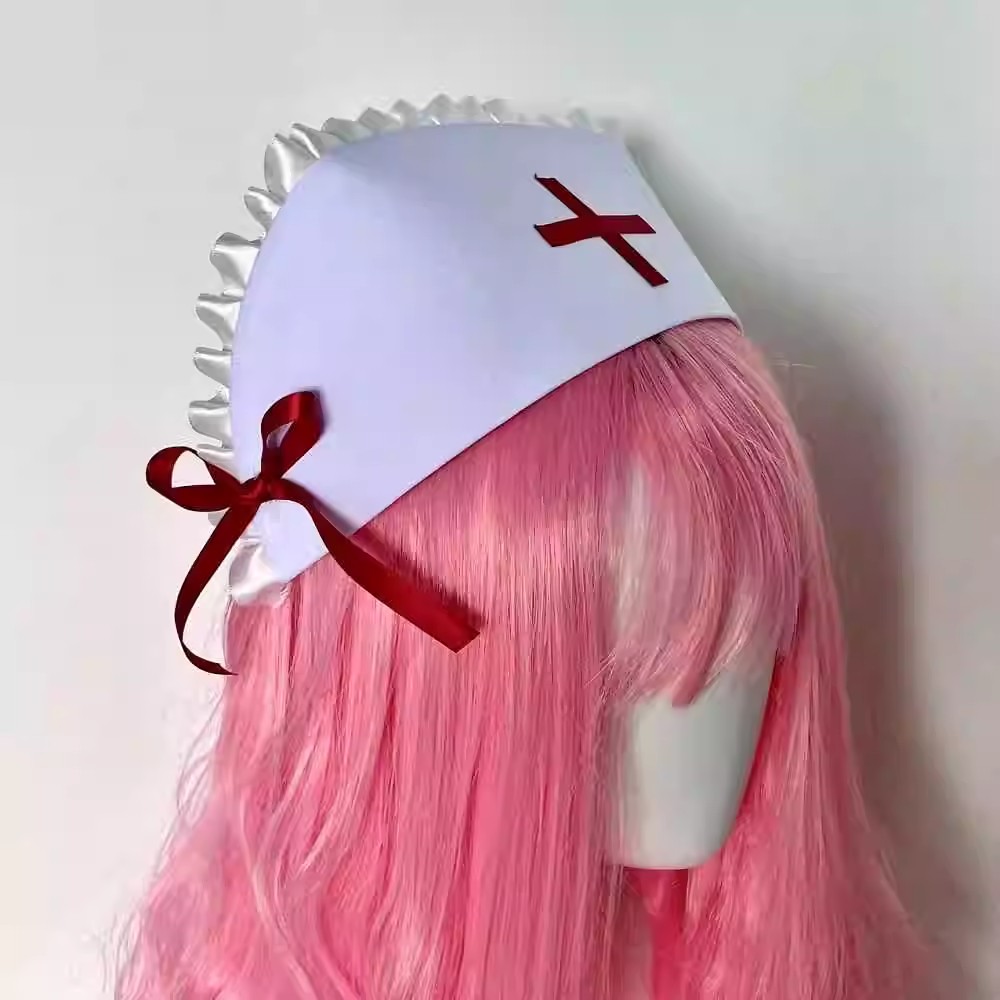 Gorro de enfermera para Cospla - Cosplay Prop Bow reseña y precio